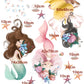 Mermaid Wall Stickers