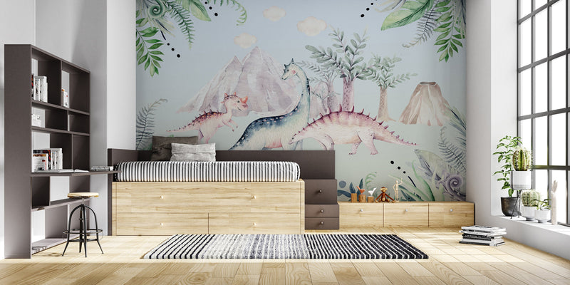 Dinosaur Wallpaper, Dino Mural