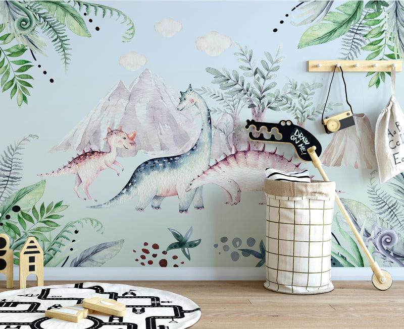 Dinosaur Wallpaper, Dino Mural