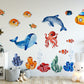 Sea Life Creatures Wall Stickers