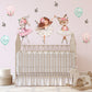 Ballerina Wall Decals, Nursery Wall Stickers, Girls Nursery Decor