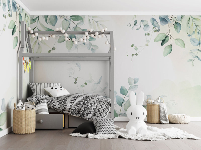 Eucalyptus Wallpaper, Leaves Wall Mural