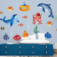 Sea Life Creatures Wall Stickers