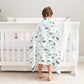 Eucalyptus Blanket, Bed Throw, Leave Baby Blanket