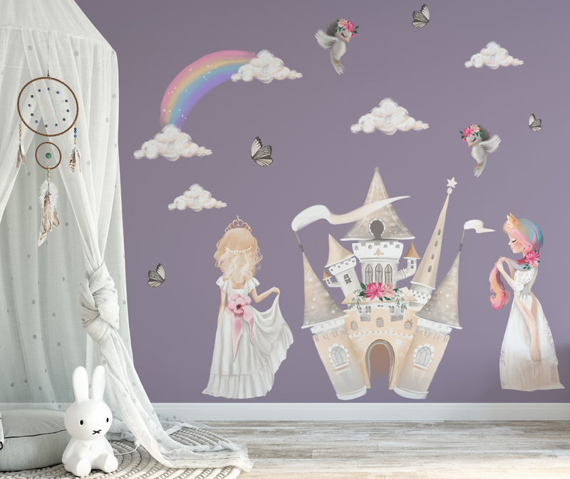 Princesses and Castle Wall Decals