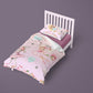 Ballerina Bedding, Toddler Bedding, Junior Bed Covers, Girls Bedding, Girls Cotbed Bed Covers, Toddler Bed Linen