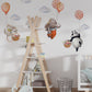 Cute Flying Animals Wall Stickers