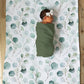 Eucalyptus Blanket, Bed Throw, Leave Baby Blanket