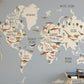 Dinosaur Bedroom Wallpaper, World's Map Wallpaper