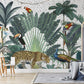 Royal Palms and Animals Wall Mural