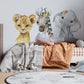 Baby Animals Wall Stickers, Childrens Wall Stickers