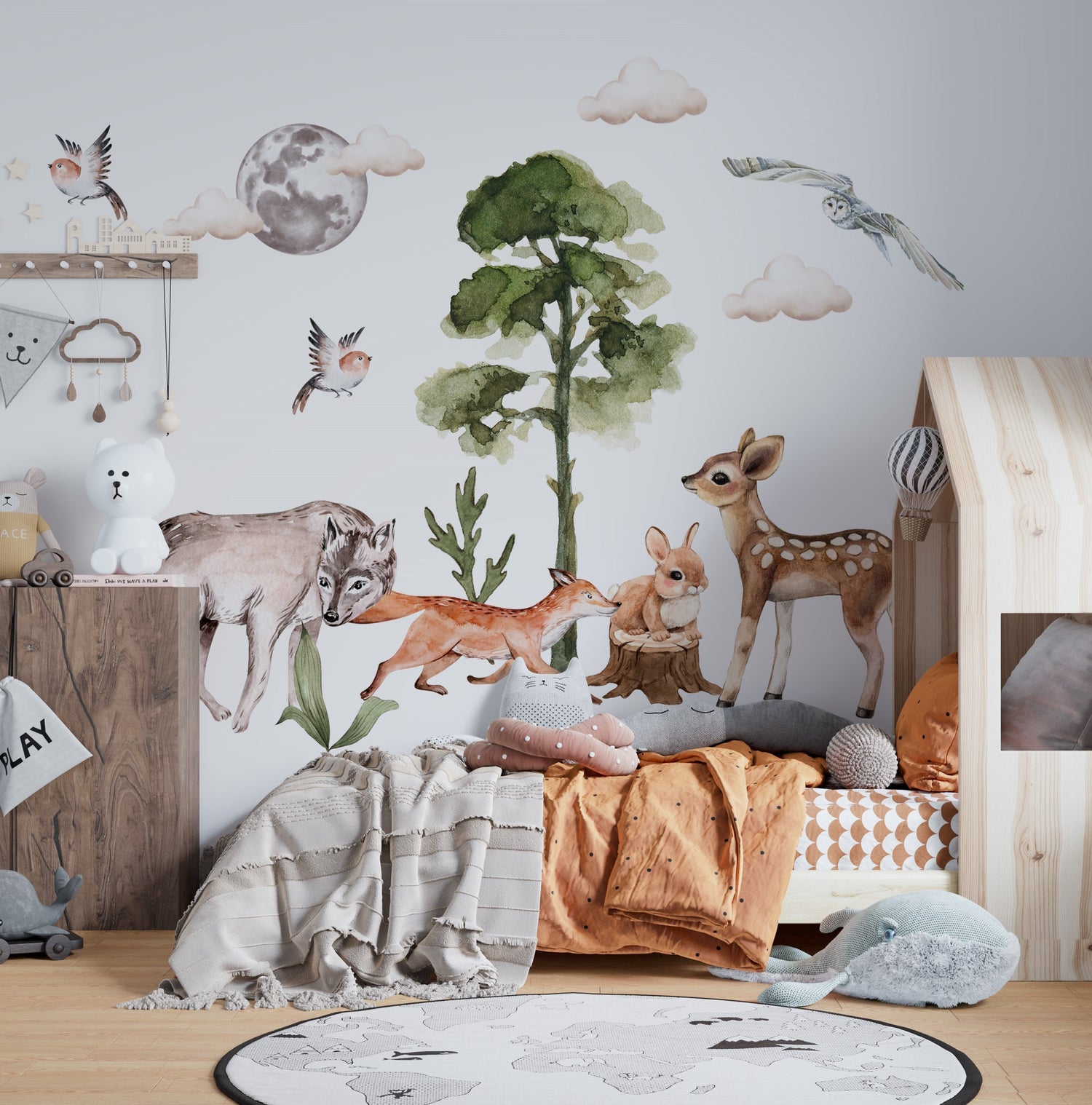 XL Forest Wall Stickers