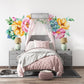 Flower Wall Stickers, Colourful Flowers Nursery Stickers