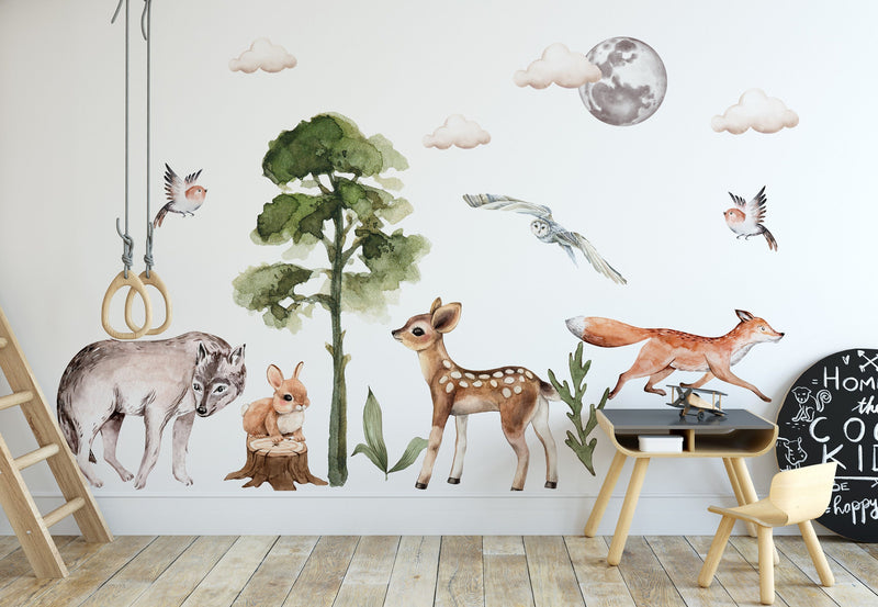 XL Forest Wall Stickers