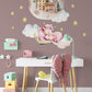 Unicorn and Clouds Wall Sticker