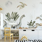 Dinosaur Wallpaper Wall, Nursery Wallpaper, Dino Nursery Decor