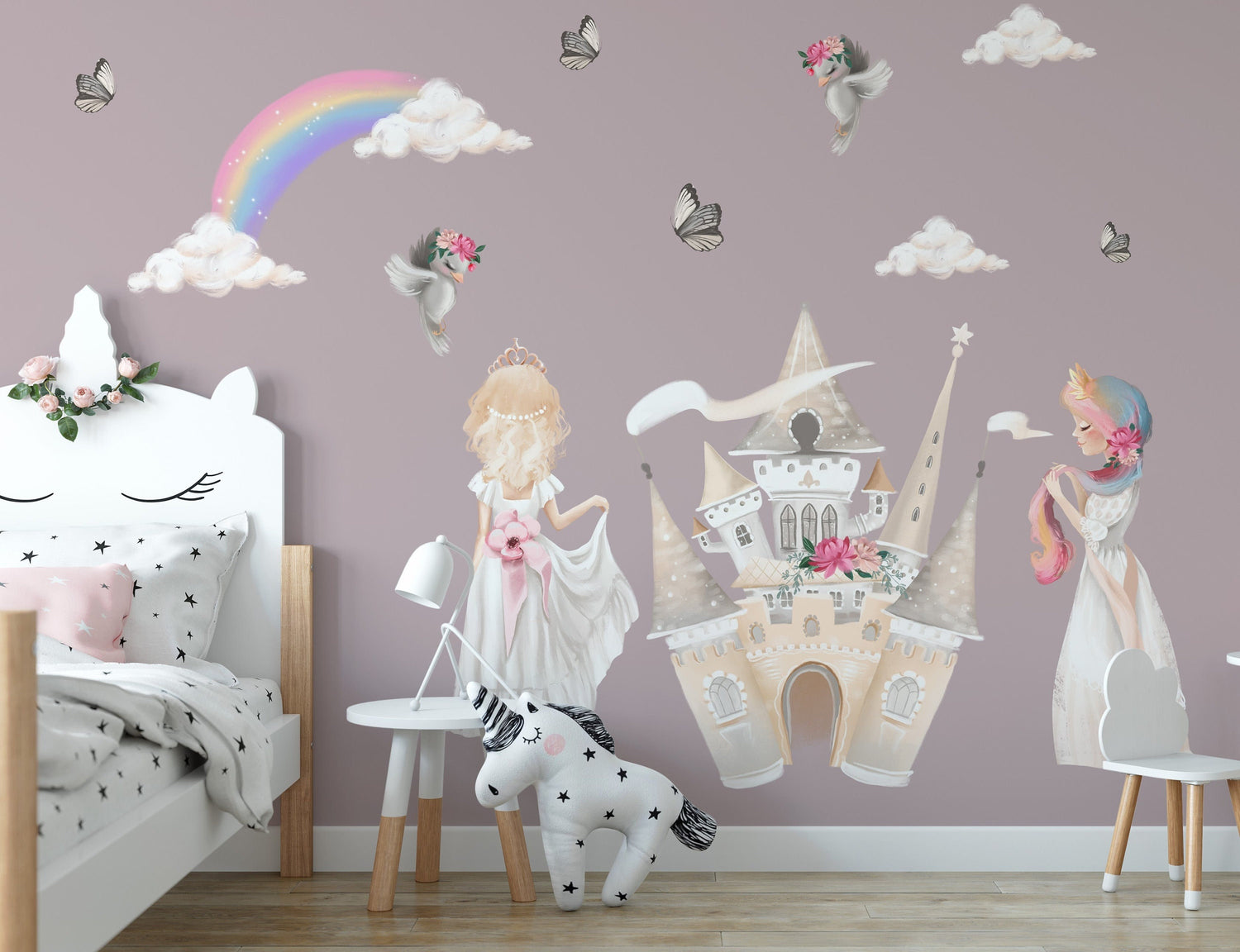 Princesses and Castle Wall Decals