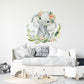 Elephant Wall Sticker, Children’s Decal Decor