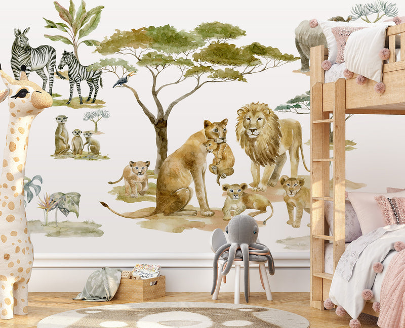 Safari Family Wallpaper