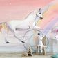 Running Unicorn Wall Mural