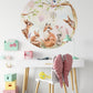 Round Forest Wall Sticker