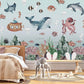 Ocean Wallpaper, Sea Whale Wall Mural