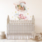 Unicorn and Clouds Wall Sticker