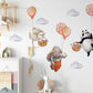 Cute Flying Animals Wall Stickers