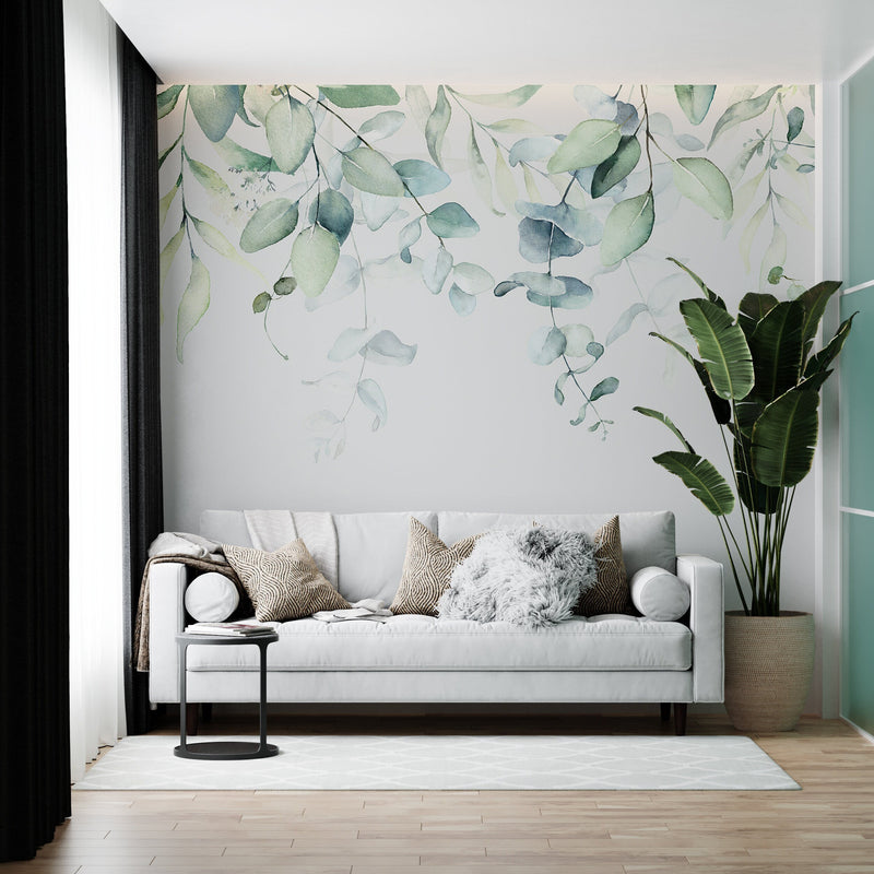 Eucalyptus Wallpaper, Leaves Wall Mural