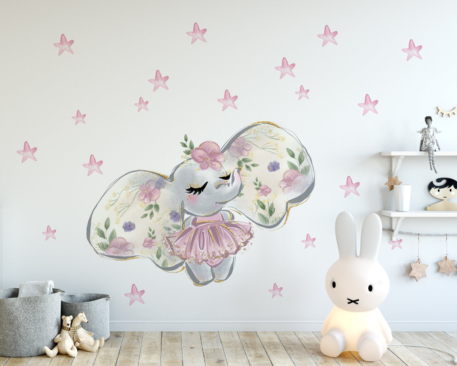 Elephant Nursery Wall Stickers