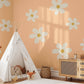Daisy Wall Mural, Wild Flowers