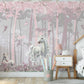 Girl's Unicorn Wallpaper, Magical Forest Mural